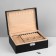 Strack for jewelry "Casket" A removable stand, 17 × 23 × 8.5 cm, black color