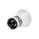 Zein aerator, rotary, 3 modes, chrome