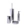 London toilet brush, chrome