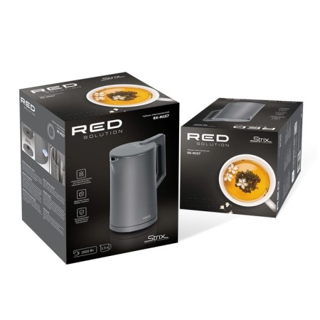 Electric kettle Red Solution RK-M157, plastic, Metal flask, 1.5 l, 1500 watts-7