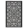 Side carpet, size 50x80 cm, color Silver/smoke