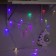 Garland “thread” 5 m with nozzles “ice”, IP20, transparent thread, 20 LED, glow of multi (RG/RB), flashing, 220 V