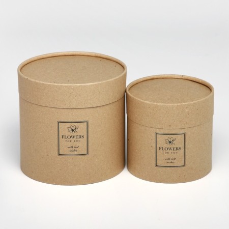 A set of hats from craft 2 in 1, gift packaging, Flowers, 12 x 12, 15 x 15 cm-2