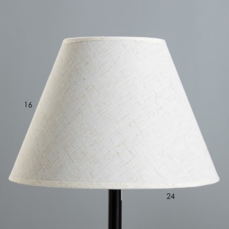 HELIVER OLIVER 1x15W E27 Black/White 25x25x40cm Risalux-3