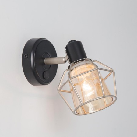 Tavern lamp, 1x60W E14 black