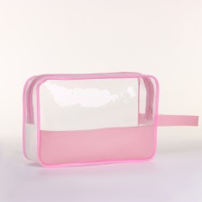 Lightning cosmetic bag, pink color