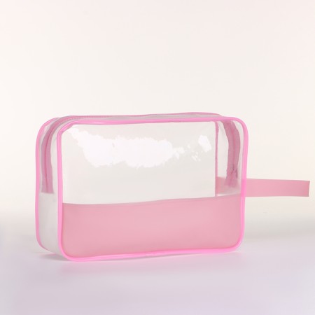 Lightning cosmetic bag, pink color