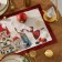 Path on the table Ethel "Nutcracker" 40x147 +/- 5 cm, 100% HL, sarzha 190 g/m2