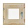 Window, 30 × 30cm, double needles