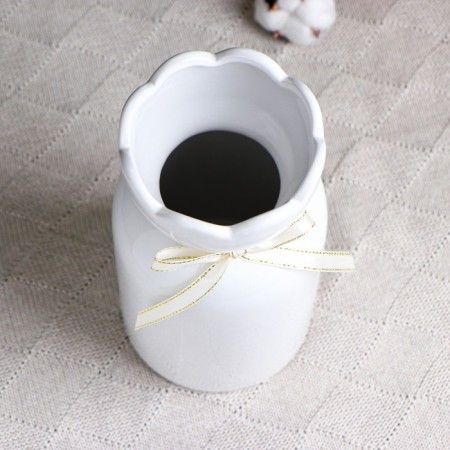 Kashpo - Vase "Tenderness" 24x12cm, white-1