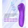 Contactly vacuum-wavy stimulator of the Joyhyper clitoris, 10 vibrations, purple