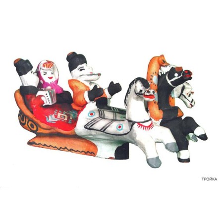 Federal State Educational Standard Folk Art - Children. Kargopol toy. Visual material-1