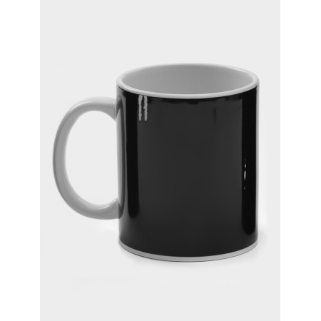 Mug - chameleon ceramic shares “eating”, 350 ml, white color-7