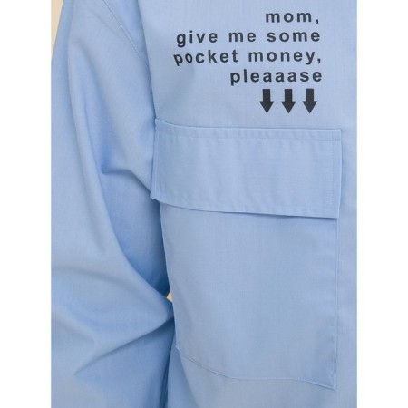 Surchaka is upper for boys, height 122 cm, blue color-5