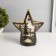 Lamp "Star" LED 3HAAA Black 10.5x21.8x23cm