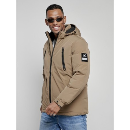 Sports male winter, size 58, beige color-8