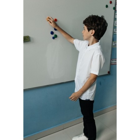 Surchachka upper for ISee boys, height 122-128 cm, white color-6