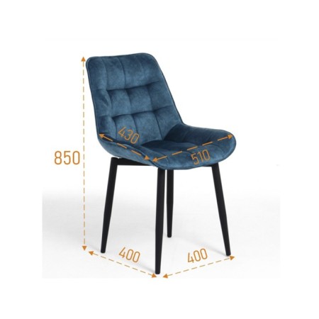 Boston 140 chair, ocean-1