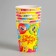 A one -time paper glass "Happy birthday" Funny balls, set 6 pcs, 250 ml