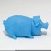 The squeak of "Funny pig" for dogs, grunting, 19 cm, blue