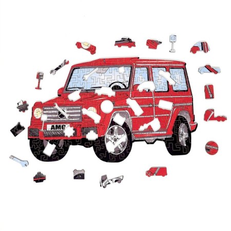 Figure puzzle "Machine"-1