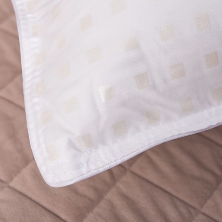 Flying pillow fluff, mix, size 48x68 cm, swan fluff, tick, polyester 100%-6