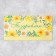Money envelope "Congratulations", flowers, 19 x 0.7 x 9.5 cm