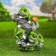 Garden figure "Frogs on the stones" 36x26cm