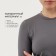 Rashgard Female with a long sleeve, basic, size XL (50), gray color