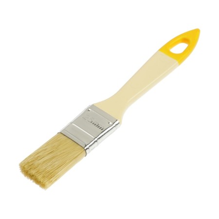 Flat brush "Akor" metropolitan, artificial bristles, plastic handle, 25x8 mm