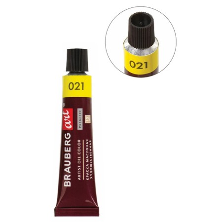 Oil art, set 24 colors x 12 ml, Brauberg Art Premiere-3