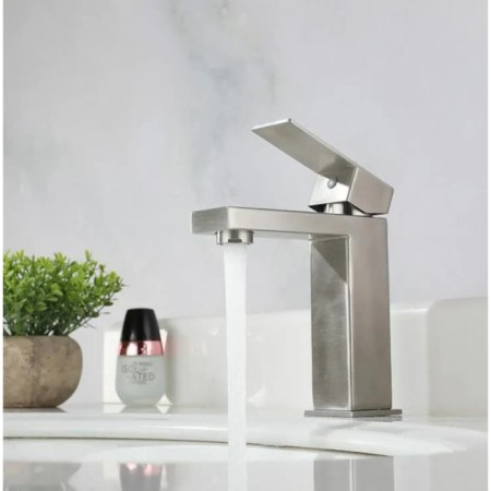 Fashun A51102 shell mixer, single -leaf, pour 119 mm, stainless steel, satin-1
