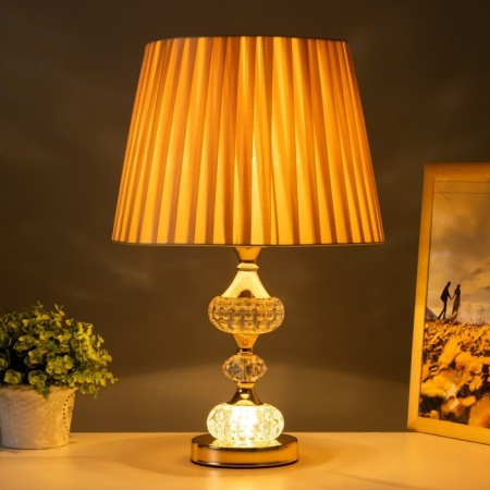 Grace table "grace" 1x60W E27 gold 30x30x47 cm Risalux-1
