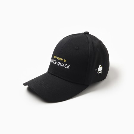 Women's cap with embroidery Mist Quack, Black, p. 56-58-6