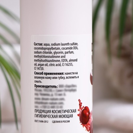 Shower gel Dream Nature "Wild Cherry" 400 ml