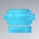 Confectionery box for mousse cakes "Blue", 27 x 8.6 x 6.5 cm