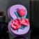 Figure soap "March 8 Flowers" Lilac, 75g