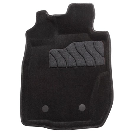 Pile rug for Renault Duster automatic transmission, 2011-2015, black-1