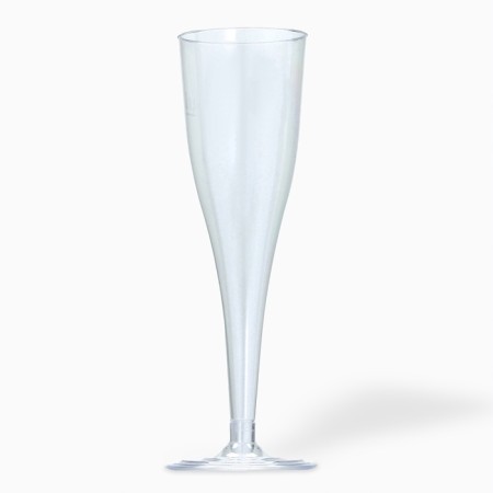 The glass is transparent for champagne "cone", 150-180 ml-1
