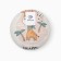 Decorative Ethel Pillow "Giraffe" D 30 cm, velor 100% p/e