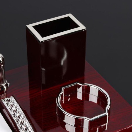 Table set 4V1 with a business card holder, mix-4