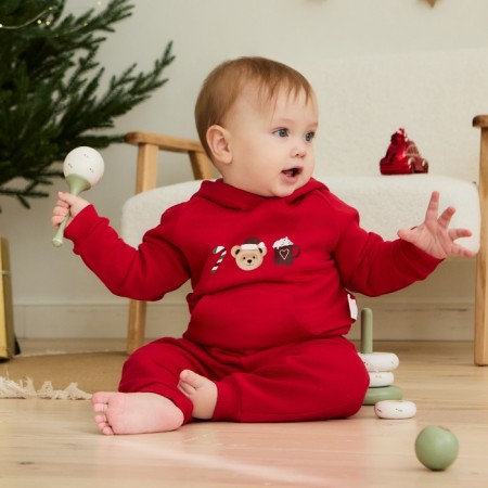 New Year. Costume (sweatshirt and pants) I am "New Year cubs", height 74-80 cm-1