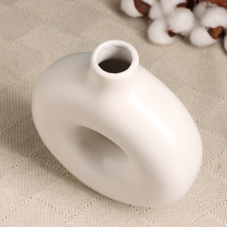 Kashpo - Vase "Lind" Belaya, 21x17x7cm-4