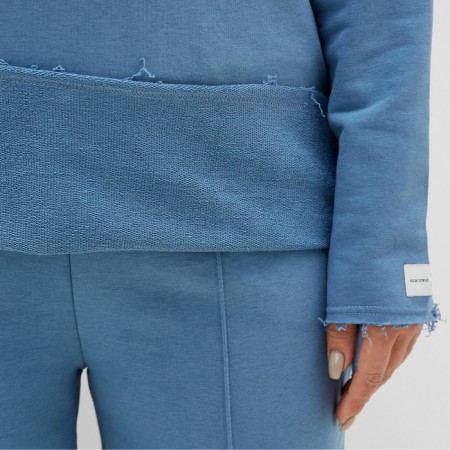 Women's sweatshirt MIST COZY STYLE, Blue, size 54-3
