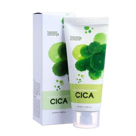 Tenzero washing foam with Asian Centella extract, 100 ml