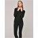 Women's turtleneck CONTE ELEGANT, size XS, Black color