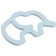 Silicone Bitter "Elephant", Blue color, Mum & Baby