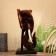 Souvenir "Elephant Head" on a stand, Albezia 45 cm