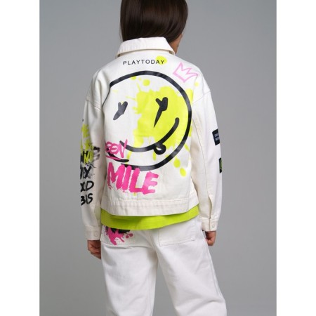 Denim jacket for the girl PlayTode, height 158 ​​cm-4
