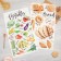 Set of towels "Ethel" vegan 40x73 cm - 2 pcs., 100% cotton, sarzha